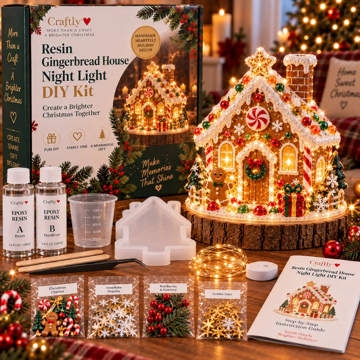 ๐ DIY Christmas Tree Night Light Kit ๐