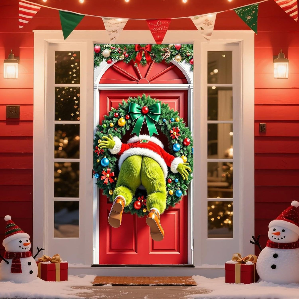๐
Christmas Door Cover Collection โ Festive Full-Door Holiday Decor