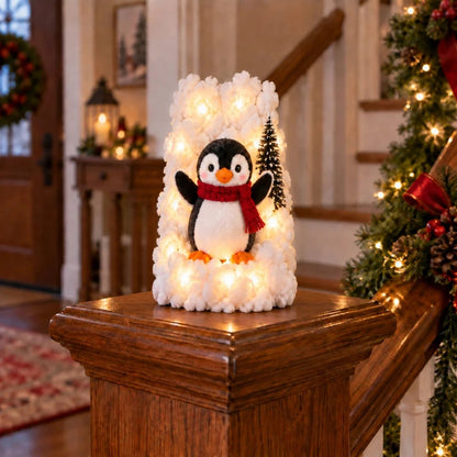 🐧The Penguin Staircase | Light-Up Christmas Decor ✨-1