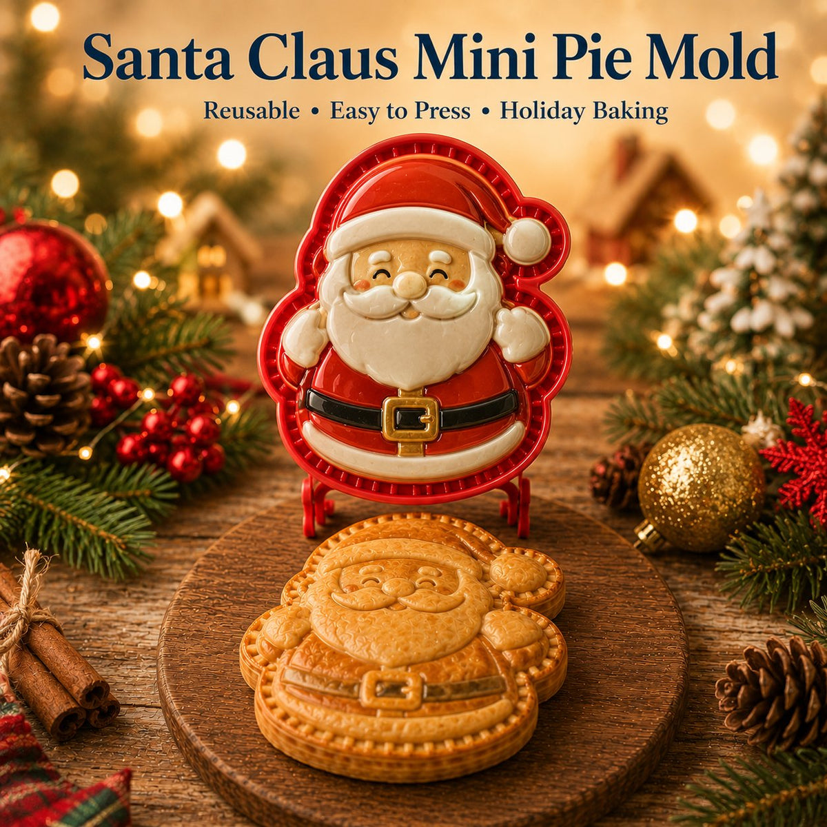 🎁Buy 1, Get 1 FREE – Christmas Mini Pie Press Mold