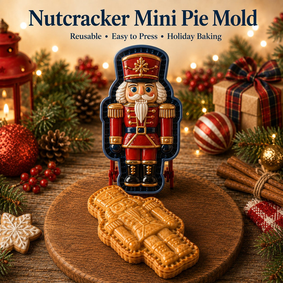 🎁Buy 1, Get 1 FREE – Christmas Mini Pie Press Mold