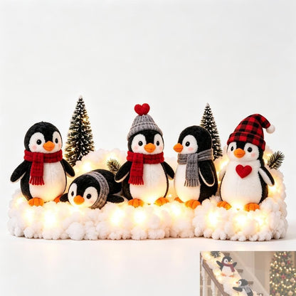 🐧The Penguin Staircase | Light-Up Christmas Decor ✨-1