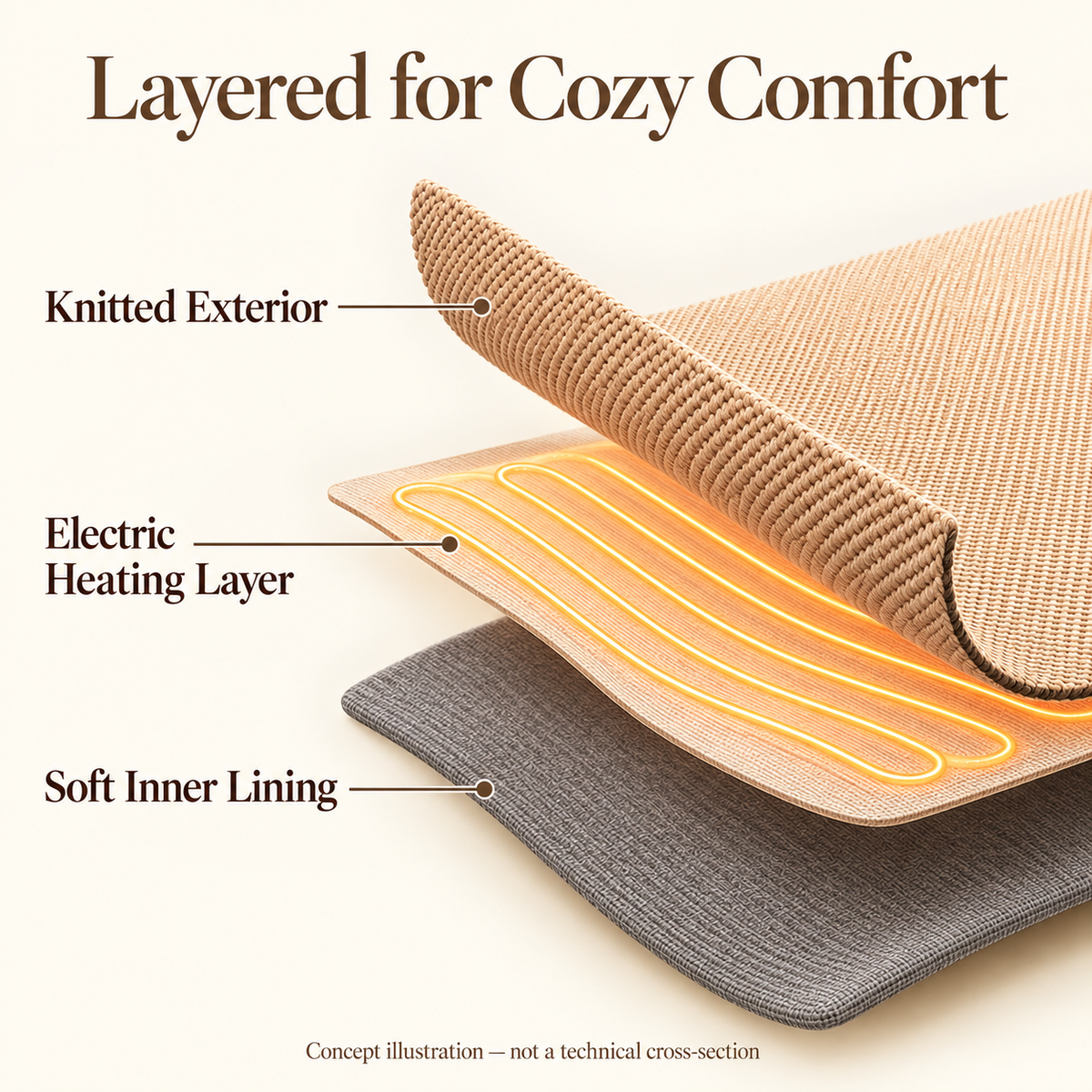 🔥 Today 50% Off 🔥 Wearable Heated Shawl — Your Everyday Layer of Warmth