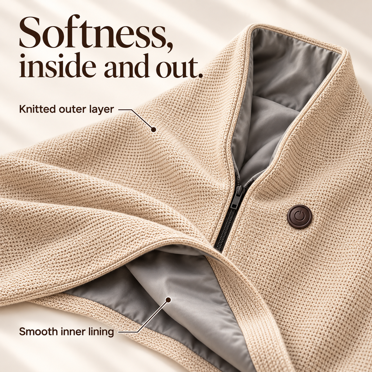 🔥 Today 50% Off 🔥 Wearable Heated Shawl — Your Everyday Layer of Warmth