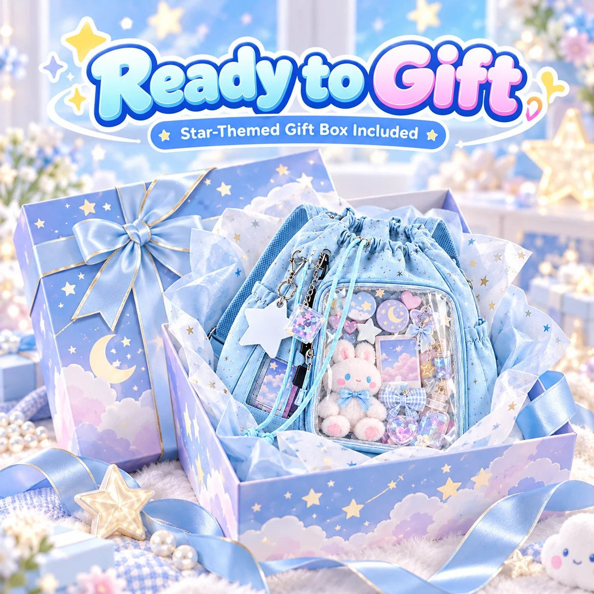 ✨ Limited-Time 50% OFF | Starry 2-in-1 Ita Bag – Carry Your Favorites