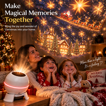✨ Christmas Projection Night Light – Turn Your Room Into a Holiday Wonderland-1