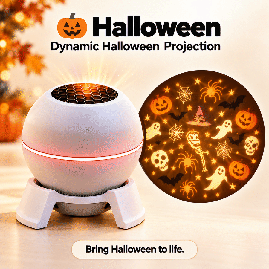 Limited-Time Offer: 50% OFF✨Moving Holiday Pattern Projector – 8-Theme & Music Options
