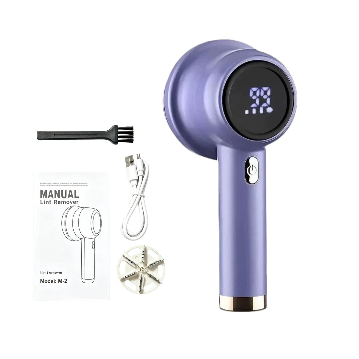 Rechargeable Fabric Shaver & Lint Remover — 3–6 Hour Battery Life