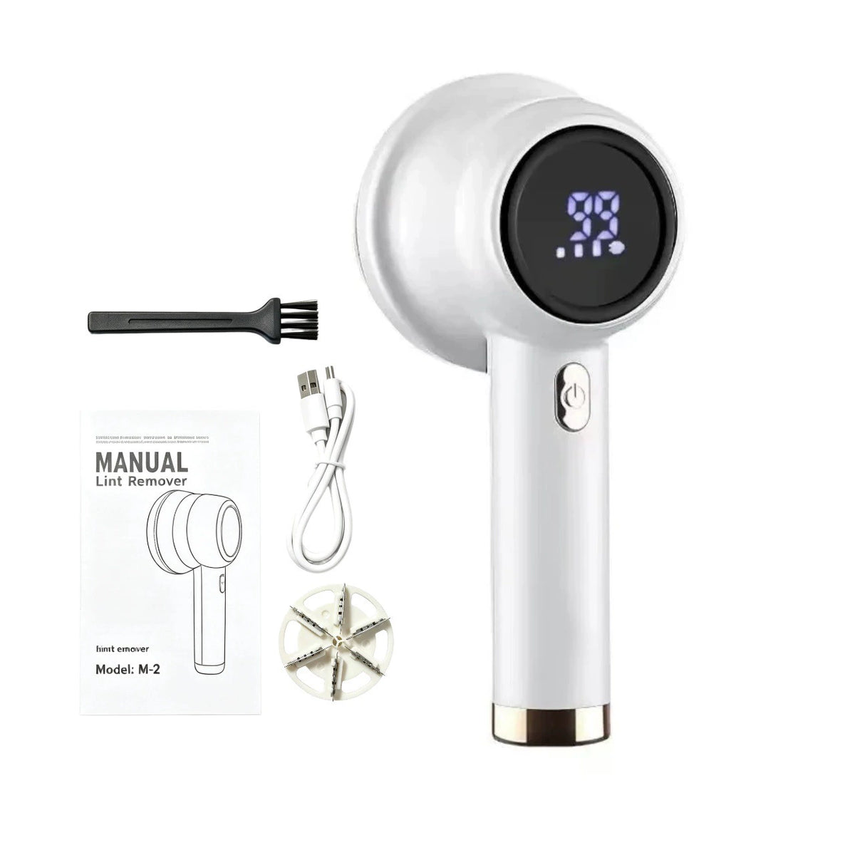 Rechargeable Fabric Shaver & Lint Remover — 3–6 Hour Battery Life