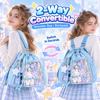 ✨ Limited-Time 50% OFF | Starry 2-in-1 Ita Bag – Carry Your Favorites