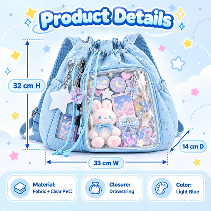 ✨ Limited-Time 50% OFF | Starry 2-in-1 Ita Bag – Carry Your Favorites