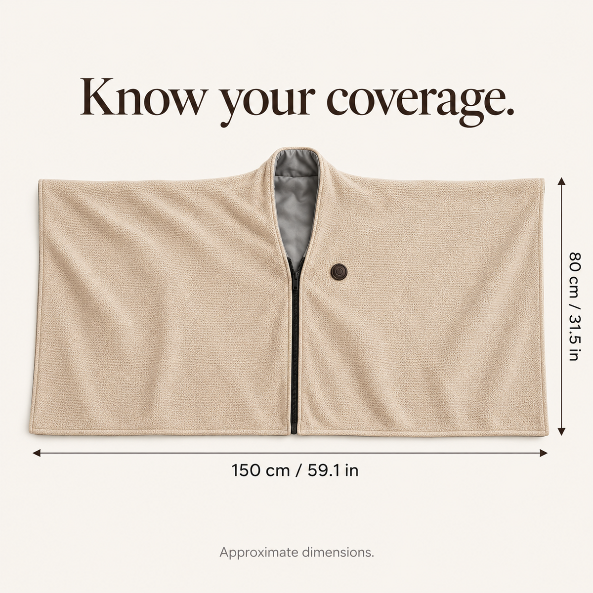 🔥 Today 50% Off 🔥 Wearable Heated Shawl — Your Everyday Layer of Warmth