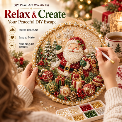 🎁DIY Pearl Art Wreath Kit – Seasonal Collection💎