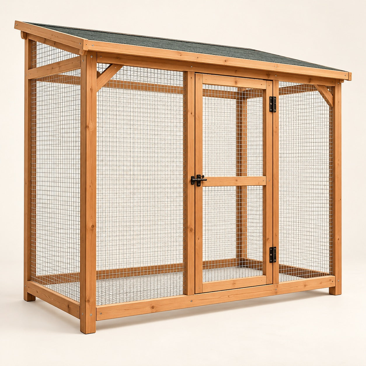 Example of a fixed outdoor enclosure
