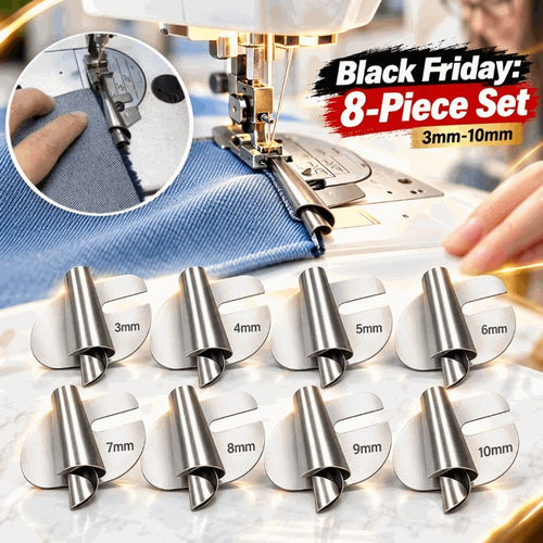 🔥Black Friday Special – Sewing Rolled Hemmer | Single or 8-Piece Set